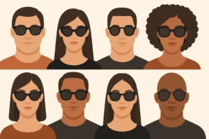 איך לבחור משקפי שמש שמתאימים בדיוק למבנה הפנים שלך