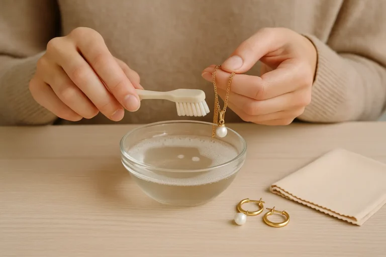 הברק חוזר: איך לנקות תכשיטים בבית בלי להרוס אותם